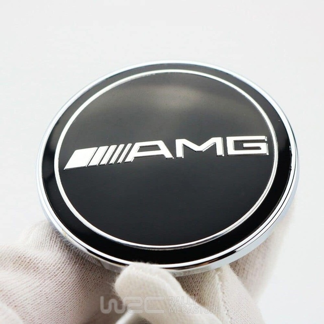 CACHE MOYEU MERCEDES AMG 75MM